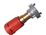 Nozzle with coupling