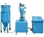 Compact filling machine of powder fire extinguishers PFF-SUMATIC-SV-100-W