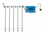 Low-pressure testing equipment with 5 connectors, model ND-W-5