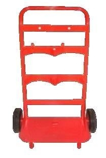 Trolley for fire extinguisher